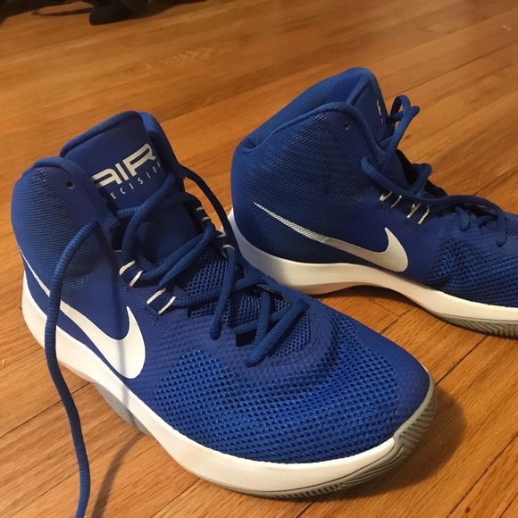 Nike Other - Blue Nike Air Precision Basketball, US Mens 10.5